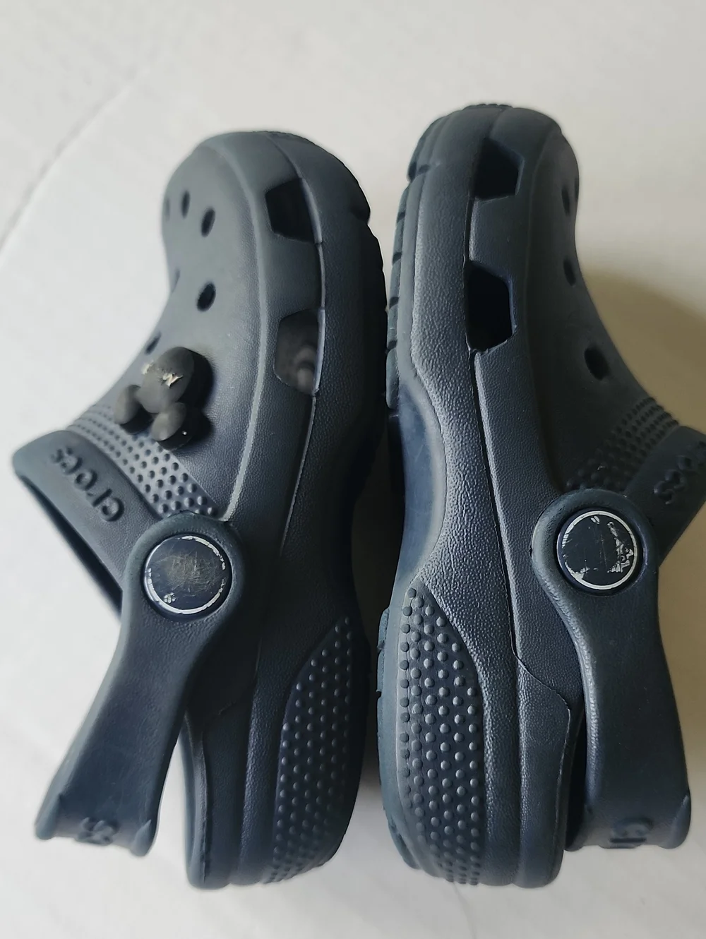 CROCS Kids Navy Classic Clogs